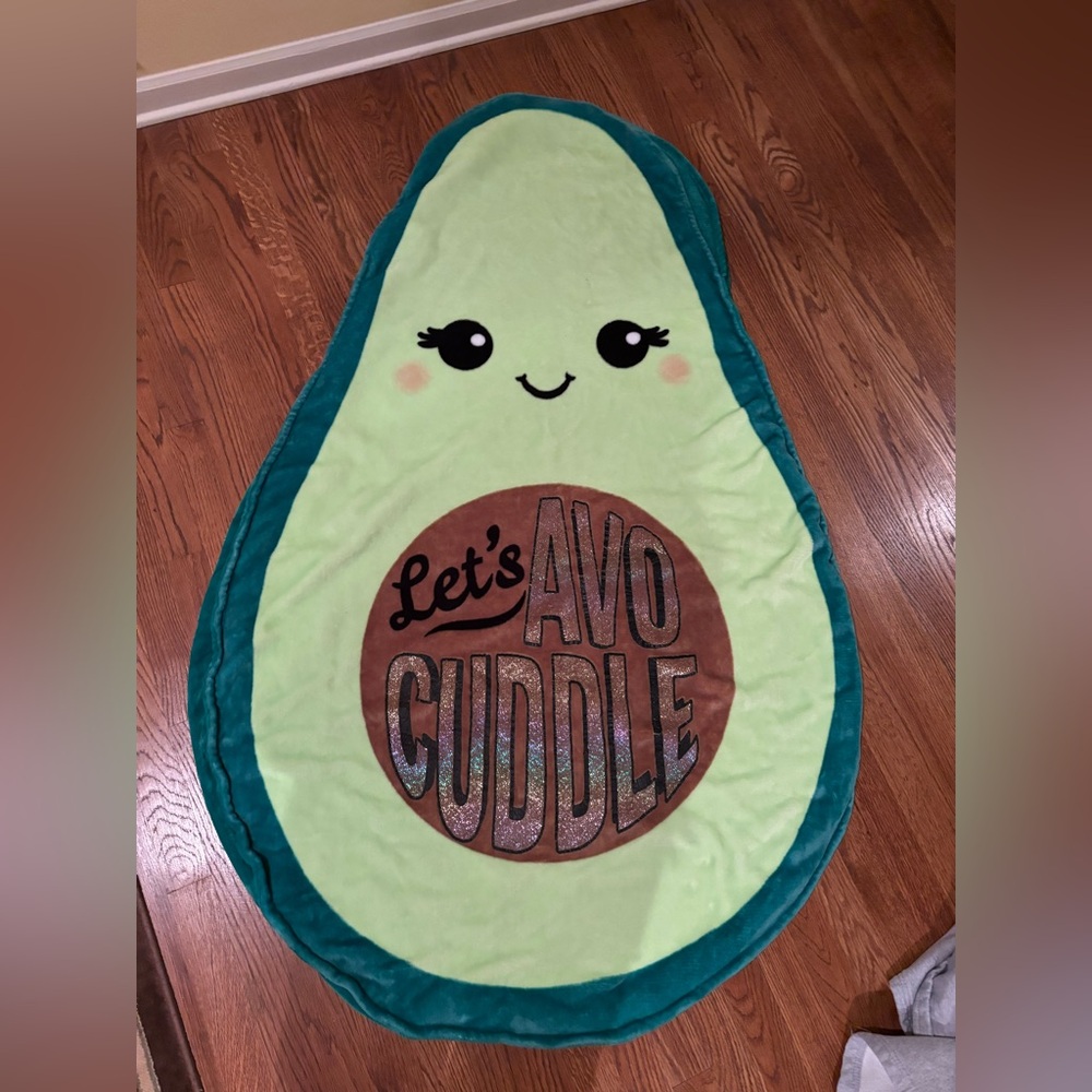 Avocado wearable blanket